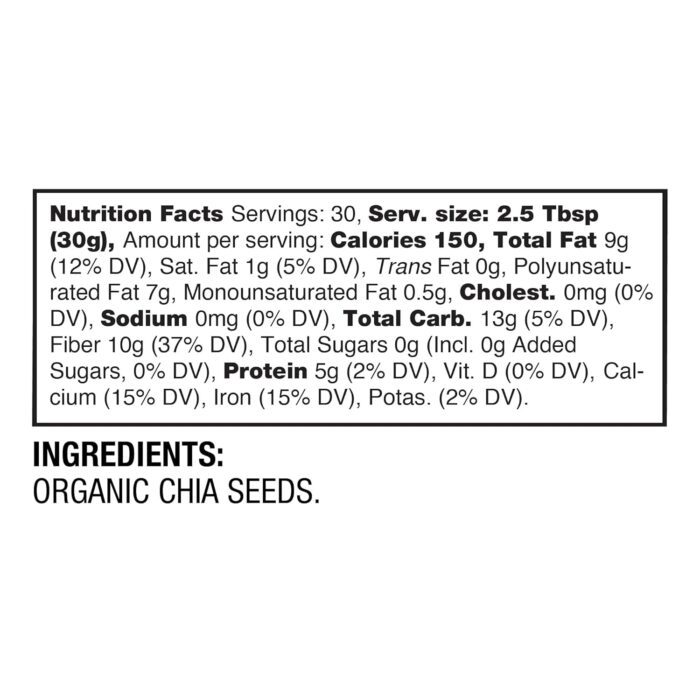 BetterBody Foods অর্গানিক চিয়া সিডস - Image 7