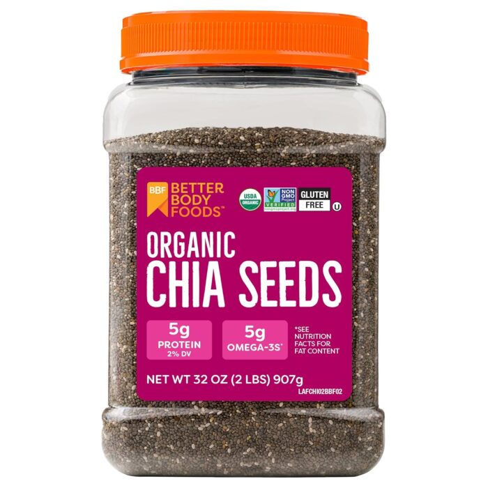 BetterBody Foods অর্গানিক চিয়া সিডস