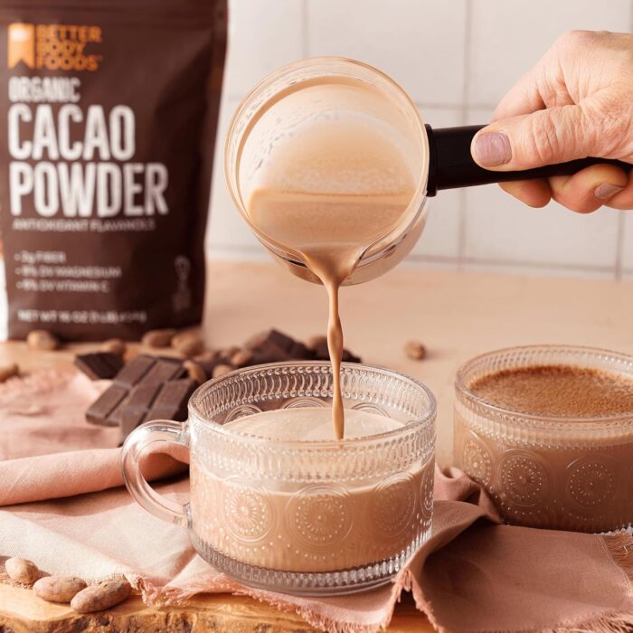 BetterBody Foods অর্গানিক কোকো পাউডার, রিচ চকলেট ফ্লেভার - Image 2